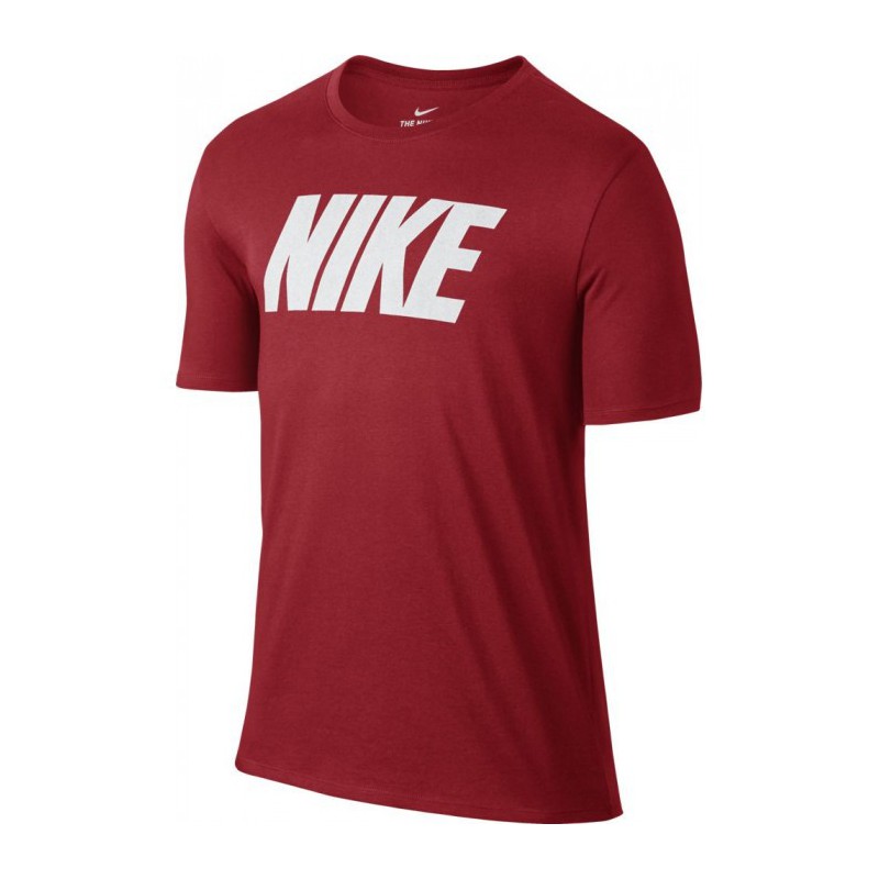 Pánské tričko Nike Dry Block - červené