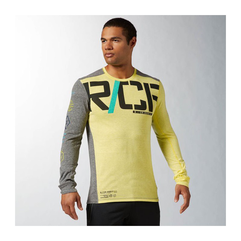 CrossFit triko s dlouhým rukávem Unity Tri-Blend