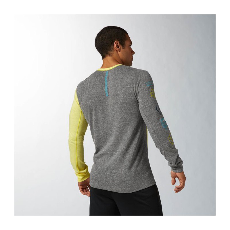 CrossFit triko s dlouhým rukávem Unity Tri-Blend