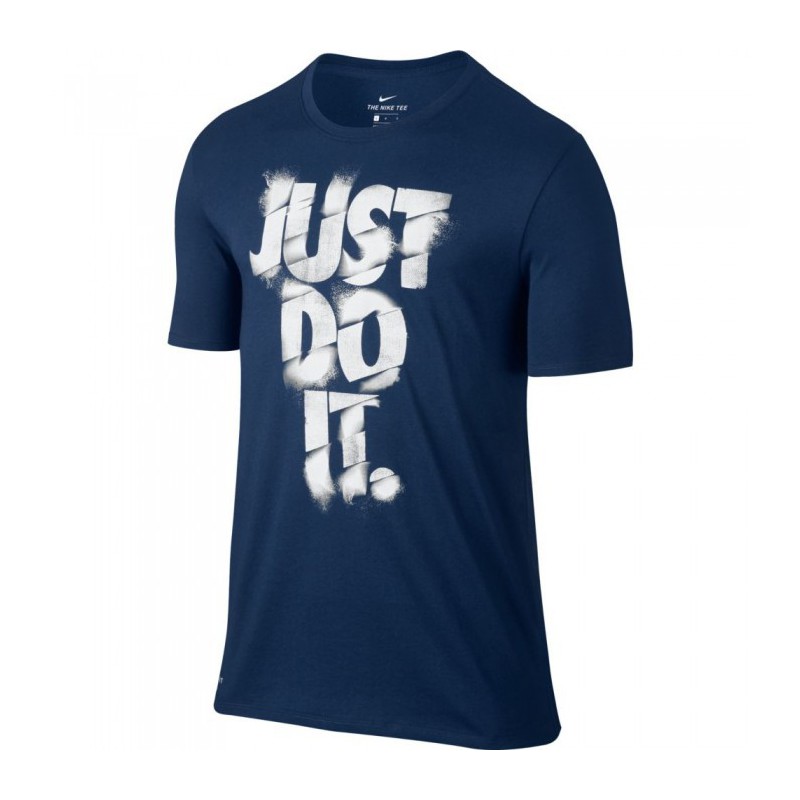 Man T-Shirt Just do it. - blue