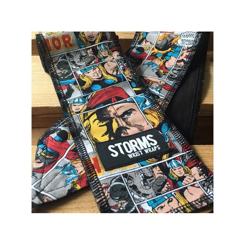 Zpevňovač zápěstí STORMS Wrist Wraps - Thor