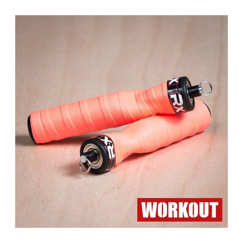 Springseil Rx - oranger Griff (Paar)