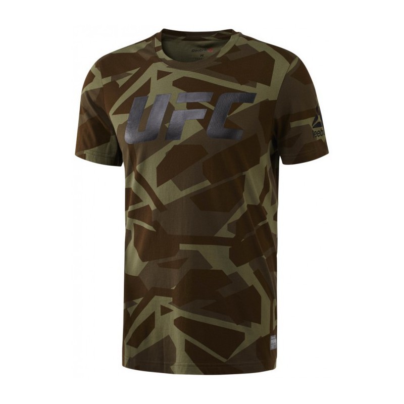 Pánské tričko UFC FG SMASH CAMO SS TEE BQ2964