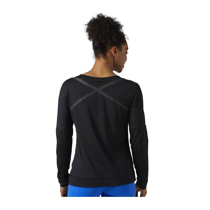 Dámské triko CrossFit JACQUARD LS TEE BQ5225