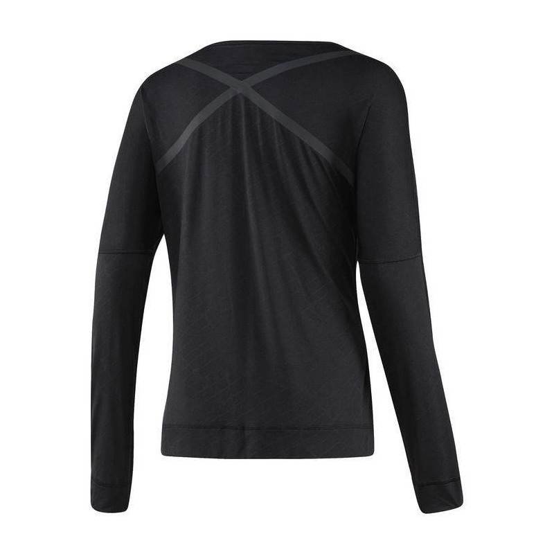 Dámské triko CrossFit JACQUARD LS TEE BQ5225