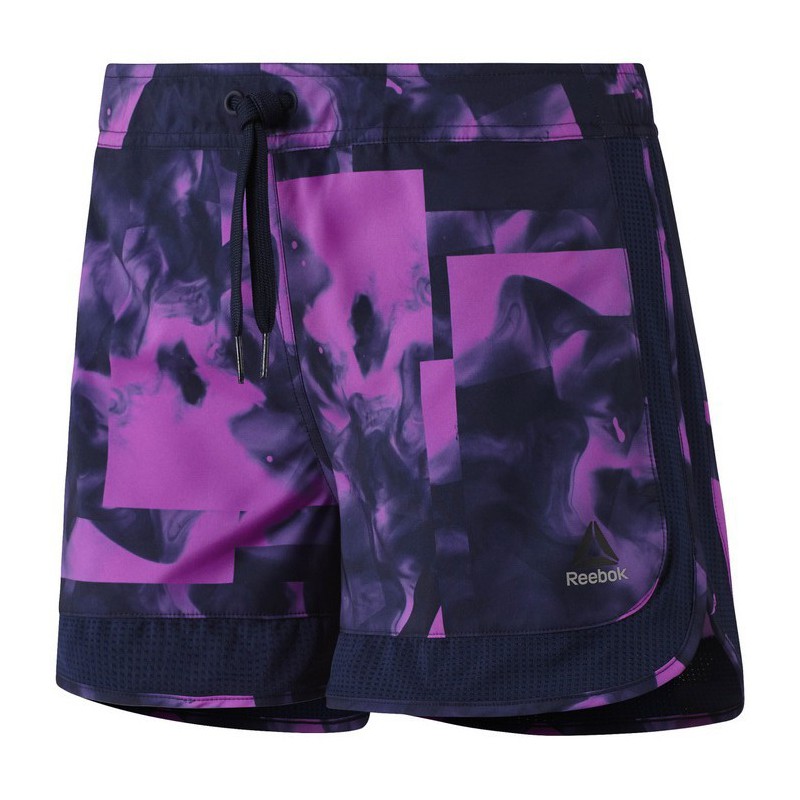 Dámské šortky WOR SMOKE PRINT WVN SHRT BQ5595